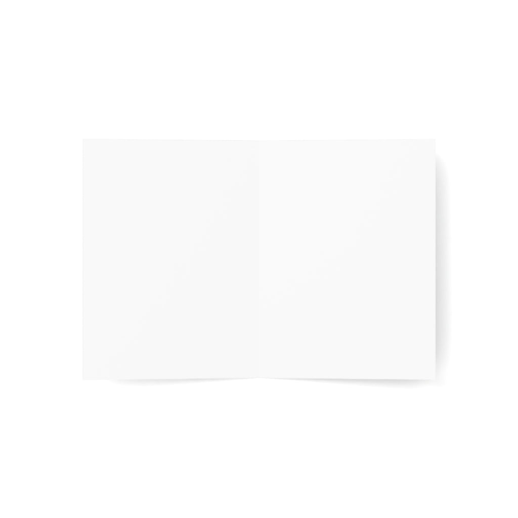 Orange Iris Watercolor Greeting Cards – Pack of 10, Blank Folded Note Cards