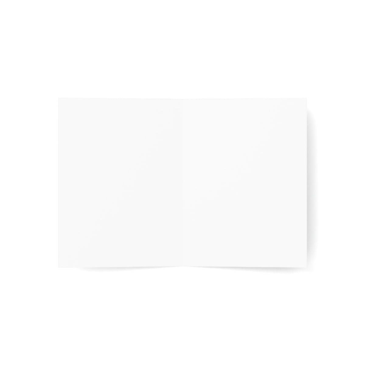 Orange Iris Watercolor Greeting Cards – Pack of 10, Blank Folded Note Cards