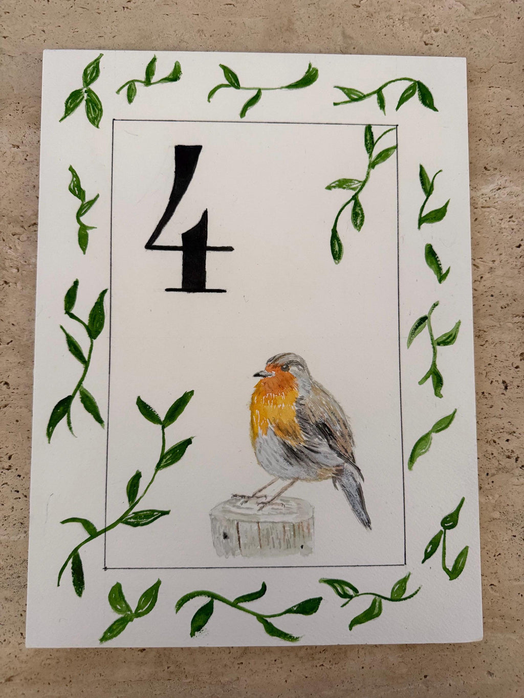 Custom Watercolor Baby Milestone Cards – Set of 12, One Per Month, Personalized Newborn Gift