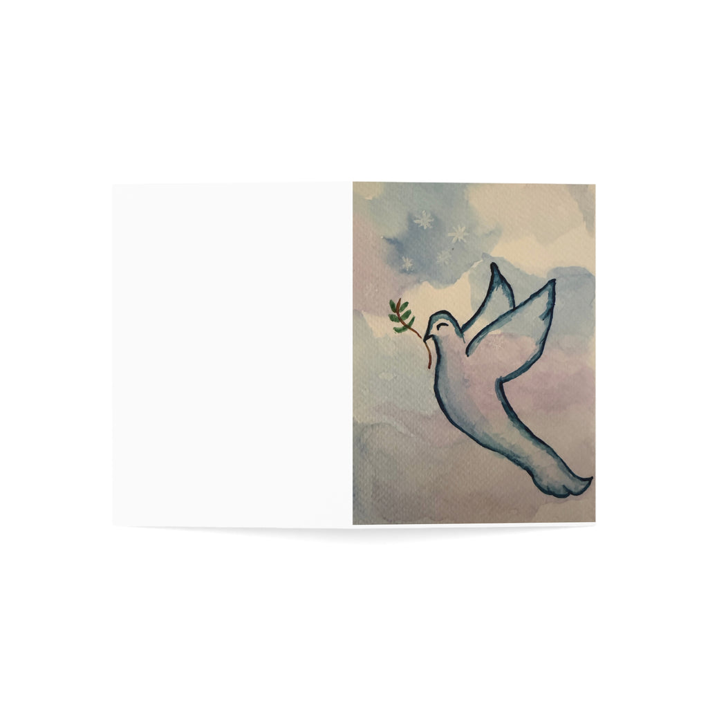 Peace Dove card with white envelope