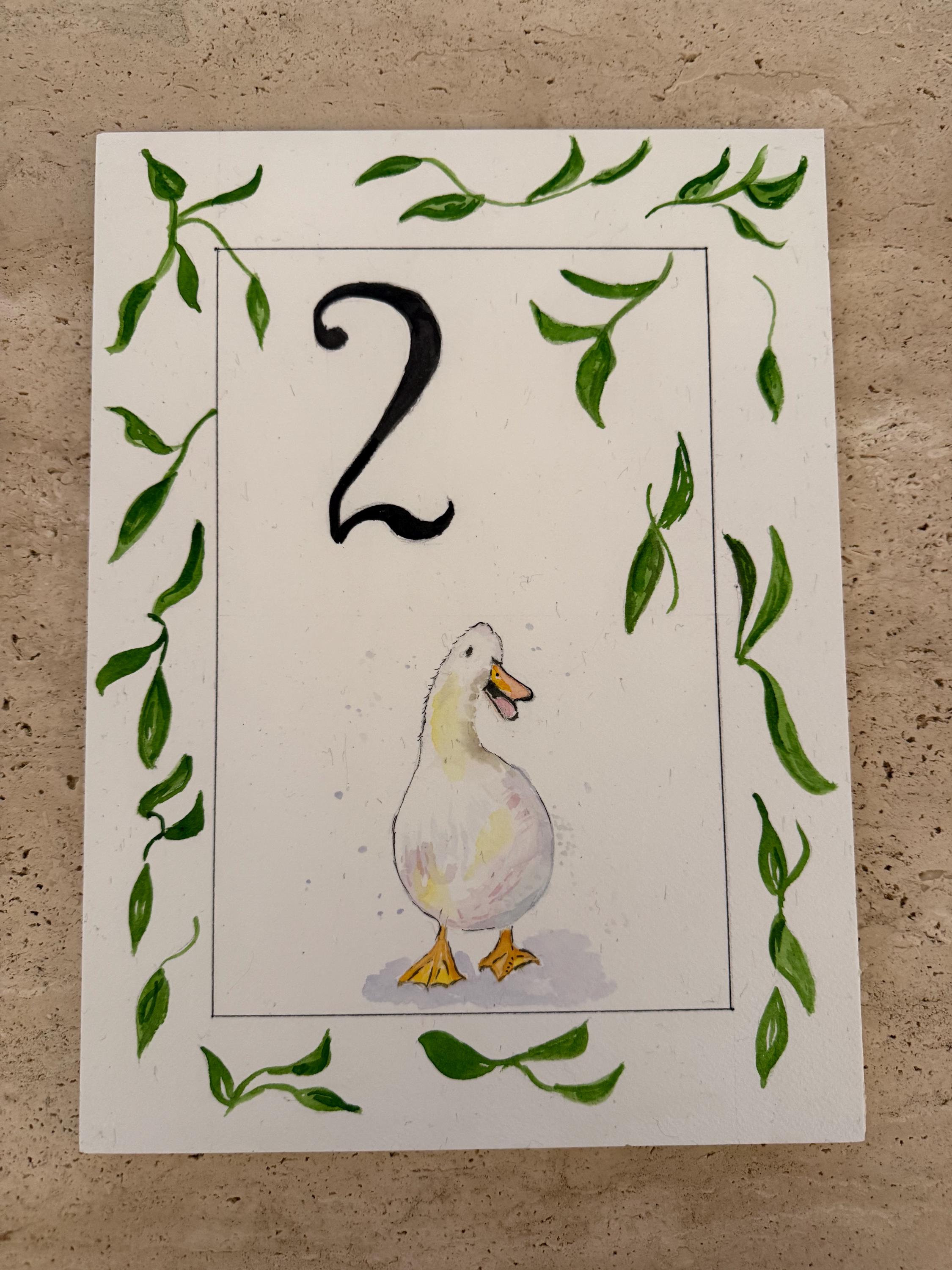 Custom Watercolor Baby Milestone Cards – Set of 12, One Per Month, Personalized Newborn Gift