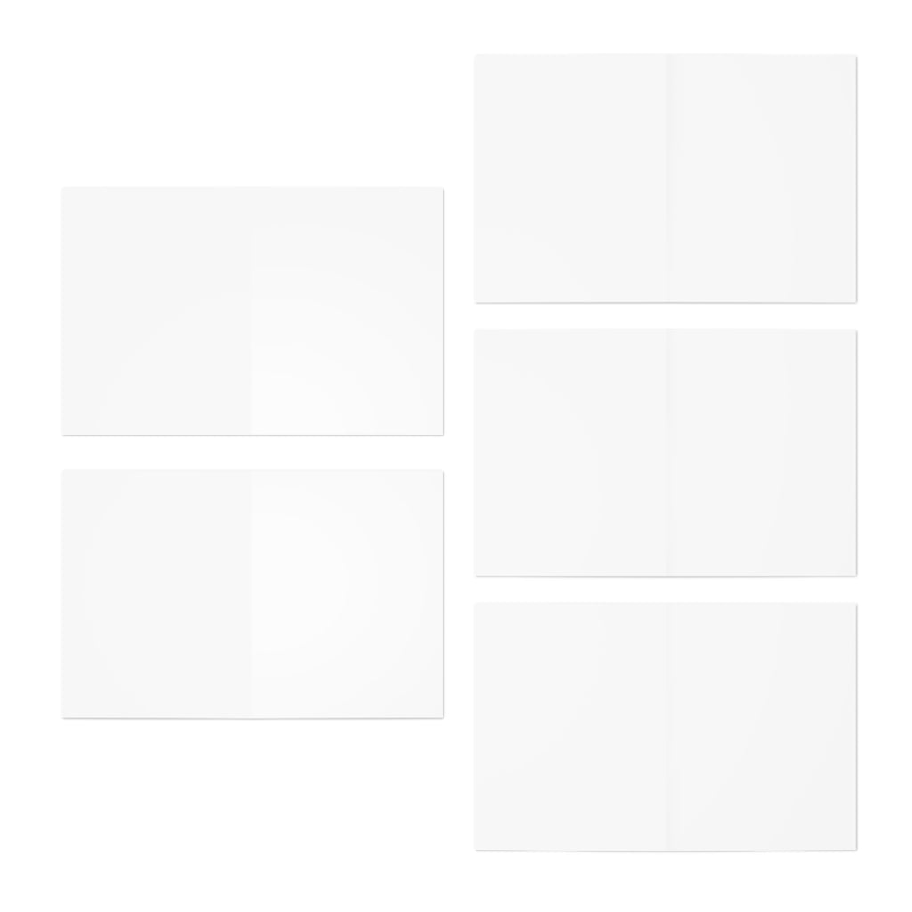 Hand-painted Meadow Blooms note cards with matching white envelopes — additional view