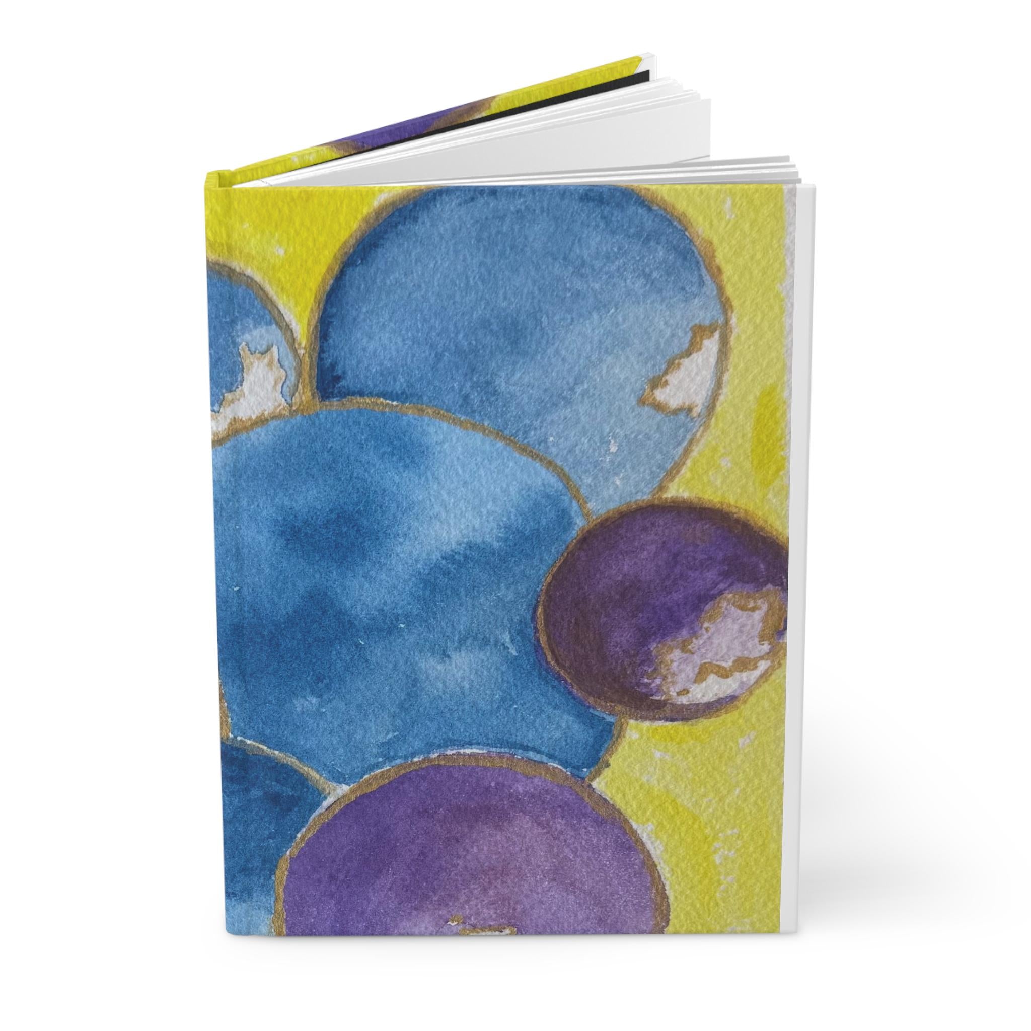 Groovy  Hardcover Journal, Art Journal, Watercolor Notebook, Gift for Writers, Bullet Journal, Inspirational Note Taking