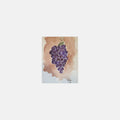 Watercolor grapes greeting cards, pack of 10 with envelopes — alternate view
