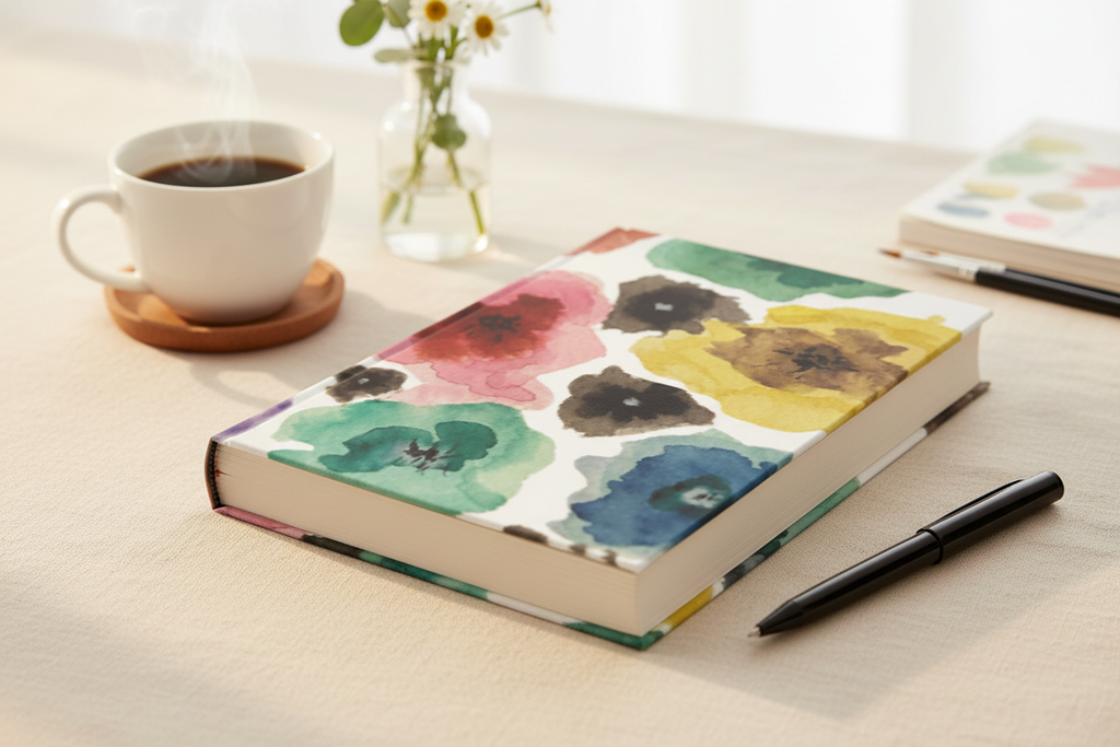 Floral Hardcover Journal - Lifestyle Shot