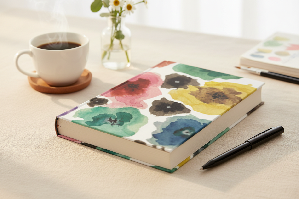 Floral Hardcover Journal - Lifestyle Shot