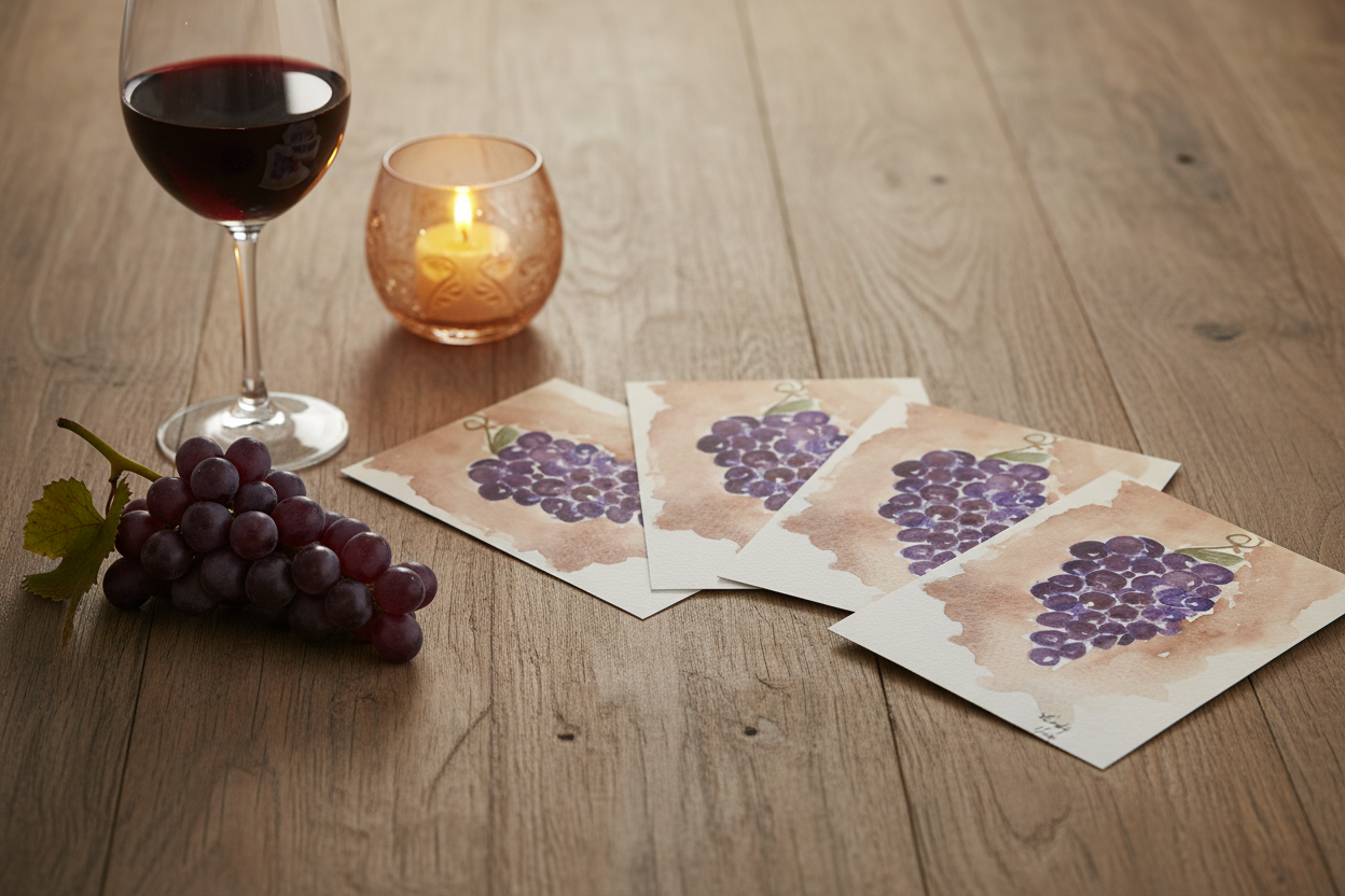 Grapes Card Lifestyle
