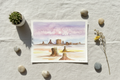 Monument Valley Watercolor – Flat Lay