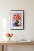 Red Poppies – Your Actual Painting, Wall Styled
